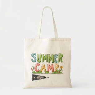 Summer Camp - farbenfrohe Sommercamp Tragetasche