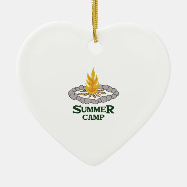 SUMMER CAMP KERAMIKORNAMENT (Vorne)