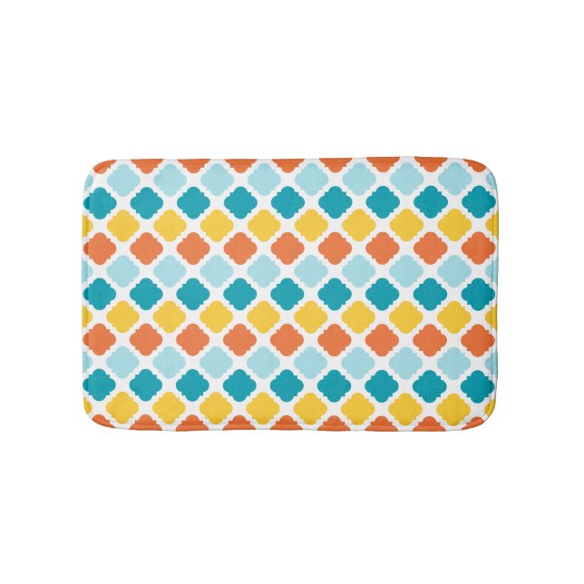 Summer Carnival Pattern Badematte (Vorderseite)