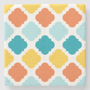 Summer Carnival Pattern Steinuntersetzer