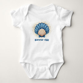 Summer Child - Baby Bodysuit mit Seashell Design Strampler
