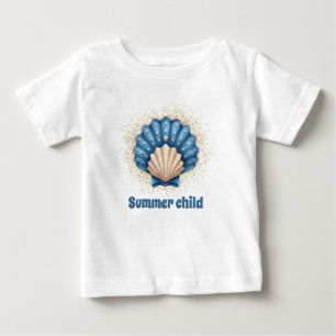 Summer Child - T - Shirt von Kindern mit Seashell