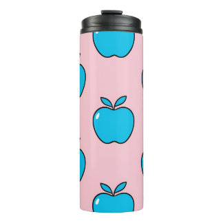 Summer Chill Blue Apple Tumbler - 16oz Thermosbecher