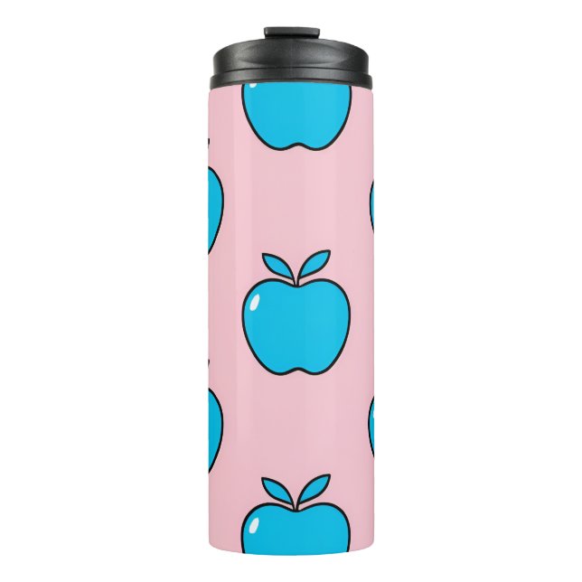 Summer Chill Blue Apple Tumbler - 16oz Thermosbecher (Vorderseite)