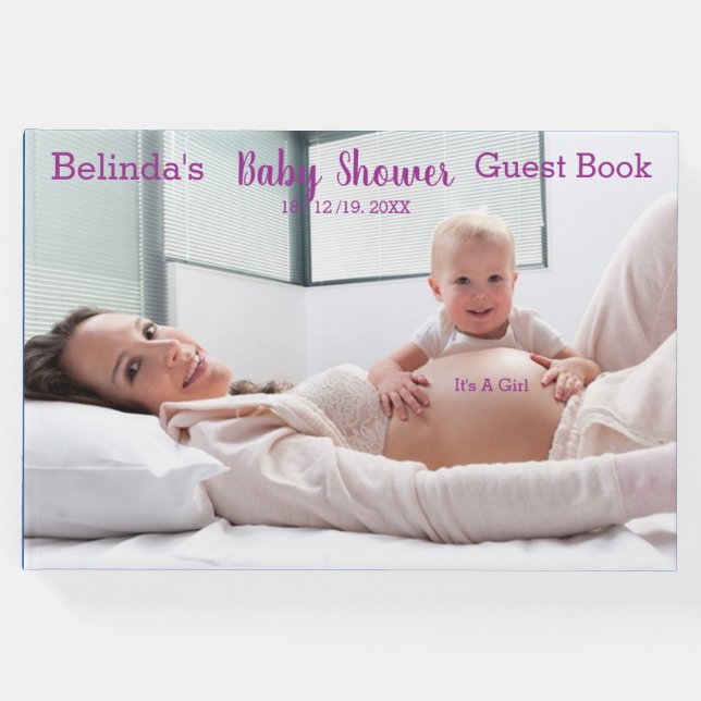 Summer Christmas Baby Shooting Collection Gästebuch (Vorderseite)