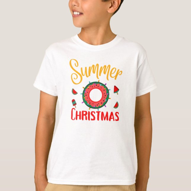 Summer Christmas July T-Shirt (Vorderseite)