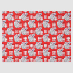 Summer Christmas Koalas Red Seidenpapier