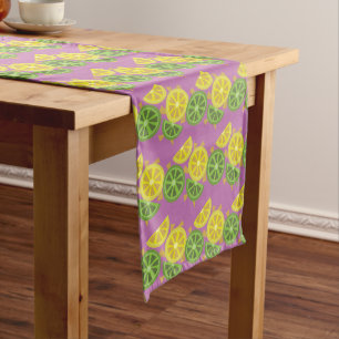 Summer Citrus Lilac Tischläufer