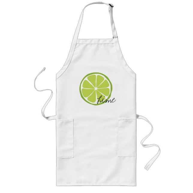 Summer Citrus Limon Arpon Lange Schürze (Vorne)