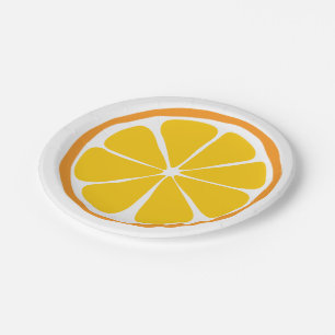 Summer Citrus Orange Paper Teller