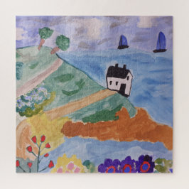 Summer Coast & Blume Jigsaw Puzzle