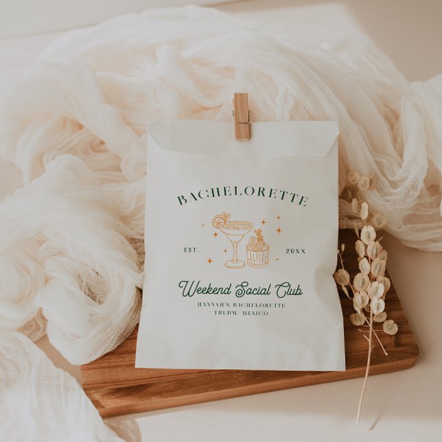Summer Cocktail Club | Bachelorette Geschenktütchen (Von Creator hochgeladen)