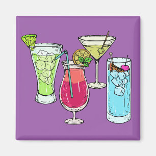 Summer Cocktails Magnet