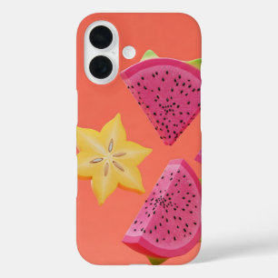 Summer Collection Tropischer Tanz von Natasha Us iPhone 16 Hülle