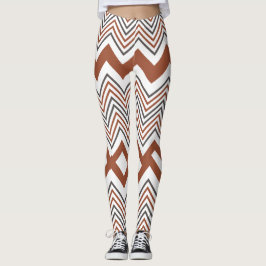 Summer Colorful Zigzag Frauen Leggings