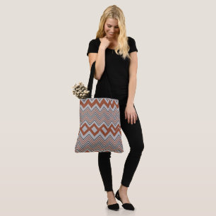 Summer Colorful Zigzag Frauen Tote Tasche