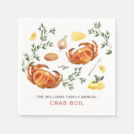 Summer Crab Boil | Niedrig-Land-Kochen Serviette