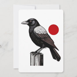 Summer Crow Art Card