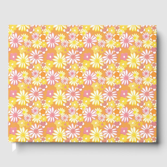 Summer Daisies Guestbook Gästebuch (Vorderseite)