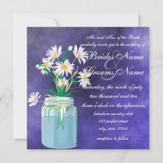 Summer Daisies Hochzeiten Einladungen