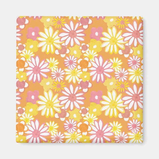 Summer Daisies Magnet (Vorne)