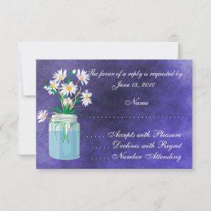 Summer Daisies RSVP Cards