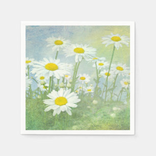 Summer Daisy Field Serviette