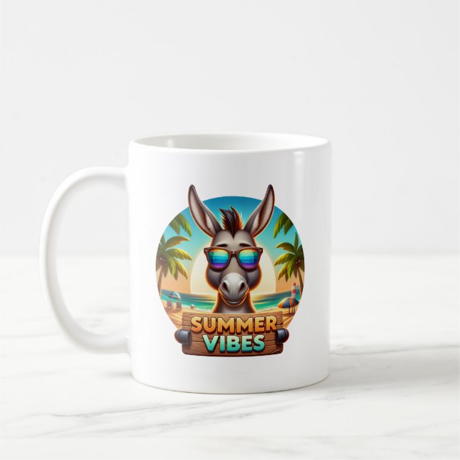 Summer Donkey Kaffeetasse (Links)