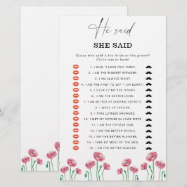 Summer Er sagte, sie sagte, Brautparty