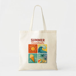 Summer Essentials Tasche — Retro Beach Vibes