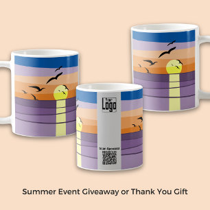 Summer Event Geschenk oder Dankeschön Geschenk - C Kaffeetasse