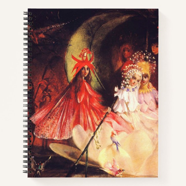 Summer Fairies Notizbuch (Vorderseite)