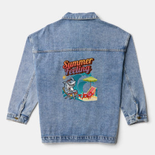 "Summer Feeling"  Jeansjacke