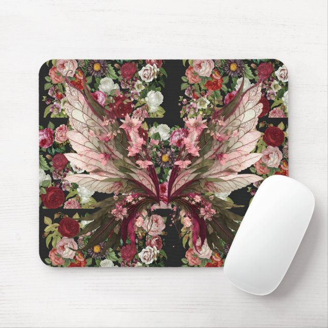 Summer Floral Mix Mousepad (Mit Mouse)
