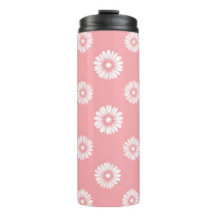 Summer Floral Tumbler - 16oz Edelstahl Thermosbecher