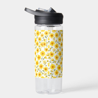 "Summer Floral Water Flasche - 20oz, leakproof"