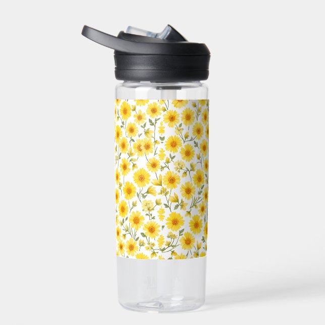 "Summer Floral Water Flasche - 20oz, leakproof" (Rechts)