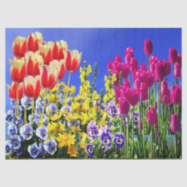 Summer Flowers Seidenpapier