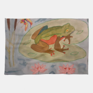 Summer Frog Pond Teetuch Geschirrtuch