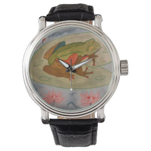Summer Frosch Pond Armbanduhr