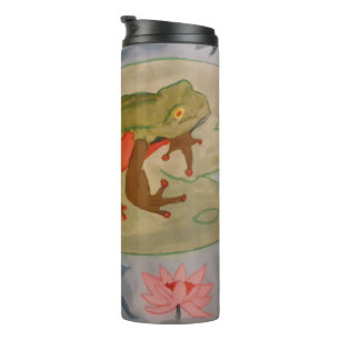 Summer Frosch Pond Thermal Tumbler Thermosbecher