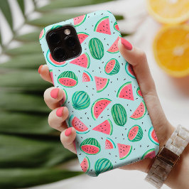Summer Fruit Pattern | Wassermelone | Rot grün iPh Case-Mate iPhone Hülle