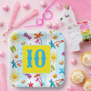 Summer Fun Muster Kids Party Paper Teller