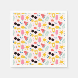 Summer Fun Pool Party Serviette