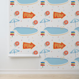 Summer Fun Pool Party Tapete