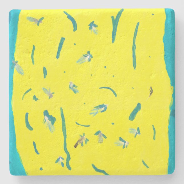 Summer Fun Stone Untersetzer (Vorderseite)