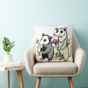 Summer Funny Animal Throw Kissen