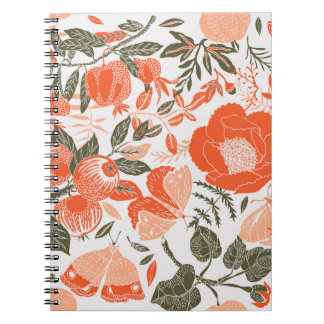Summer Garden Deko Tile Notizblock