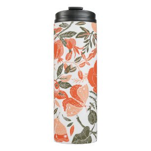 Summer Garden Deko Tile Thermosbecher