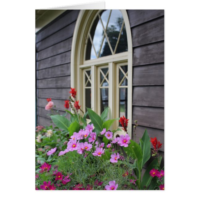 Summer Garden Grußkarte (Vorne)